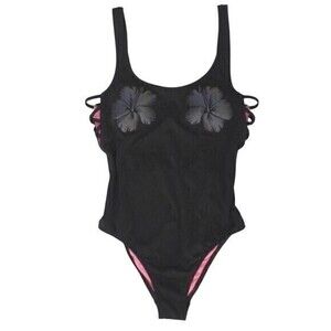 PINK Victoria’s Secret Black One-Piece Swim